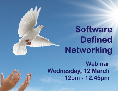Understanding Software Defined Networking - Join our Webinar with Cisco on 12 March next and understand why you need to make the move.