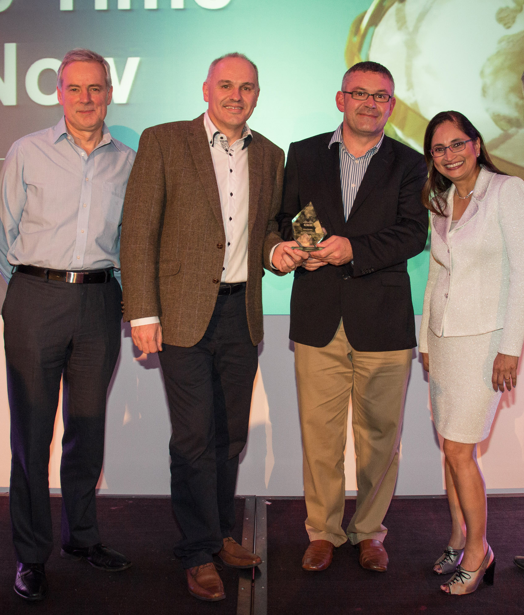 MJ Flood Technology recognised with Irish Partner award for ‘Cisco Ireland Select Partner of the Year FY14’ at Cisco’s FY14 Ireland Partner Forum